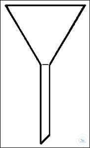 Funnels 80 mm borosilicate glass