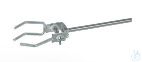 Retort clamp 3-finger 18/10 steel, d=0-80mm