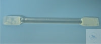 Spatula, double, overall length 165 mm,