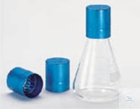 Metal caps, suitable for culture flasks