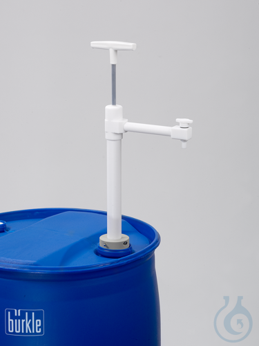 PTFE barrel pump Ultrapure w/discharge tube, 95 cm