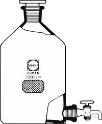 Aspirator bottles, made from DURAN tubin