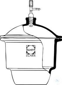 Desiccators ''''NOVUS'''', DN 300, with tubu