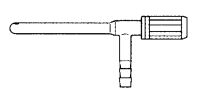 Stopcock with FCH-V 24/29. fat-free, hi