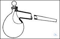 Retorts, 100 ml, borosilicate glass, wi