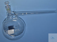 Retorts, 500 ml, borosilicate glass, wi