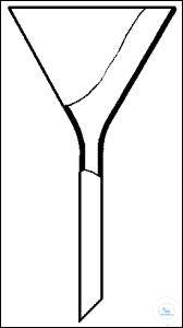 Funnel Ø: 80 mm soda-lime glass