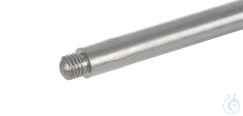 Shaft 18/10 steel f. Support clips, L=150mm