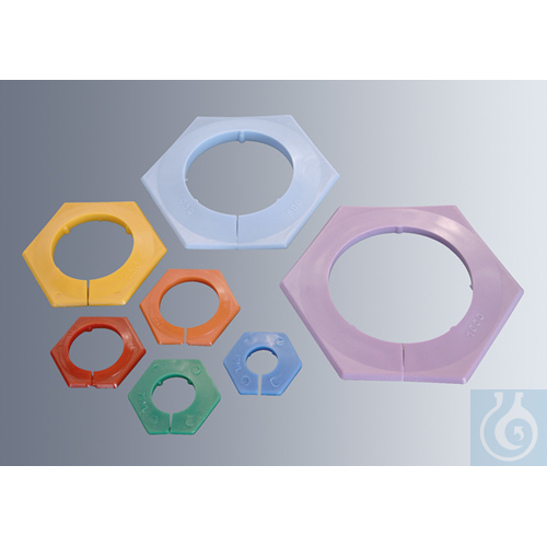 Protective collars für graduated cylinders 50 ml