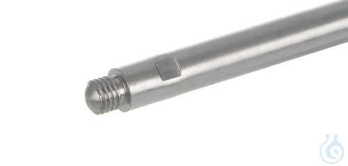 Shaft 18/10 steel f. Support clips, L=300mm