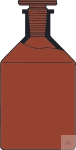Bottles conical shoulder, narrow mouth,