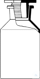 Bottles conical shoulder, wide mouth, 50