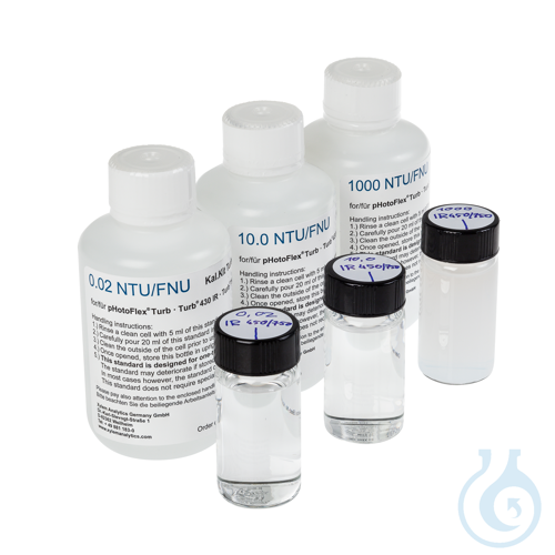 Kal.Kit P Turb® 550/550IR, Calibration kit for turbidimeter Turb 550 and 550 IR: