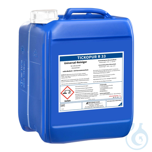 TICKOPUR TR 2 Special cleaner with corrosion protection – concentrate, Capacity/