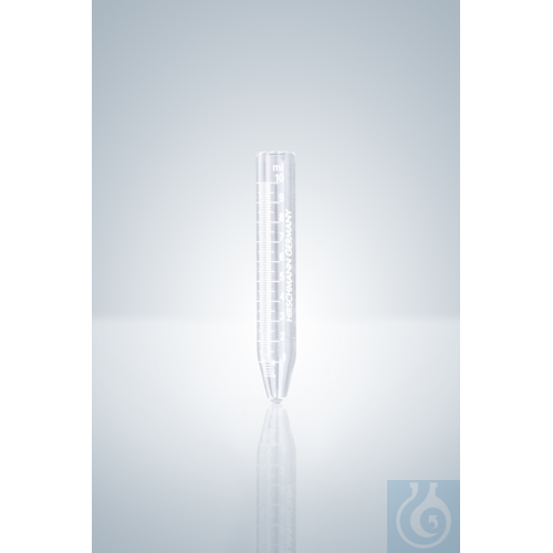 CENTRIFUGE TUBES, WHITE GRAD, 10 ML, SUBDIV 0,1 ML; L 100 MM