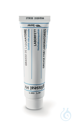 Stopcock grease, silicone-free, Tube of 30 g, operating temp.-40/+ 320°C