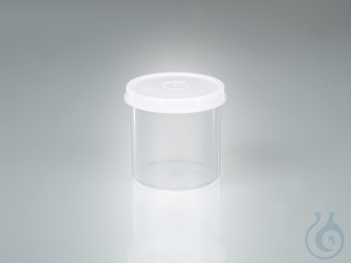 All-purpose tube, w/ screw cap, PP, transp.,500ml