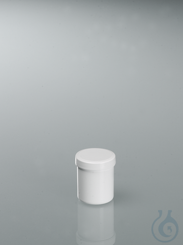 Screw cap tube, PP white, 25 ml, ØxH 31x40 mm