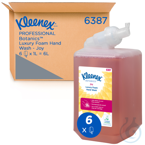 Kleenex® Botanics™ Luxury Foam Hand Wash - 1 Liter Kassette / Rot /1 l