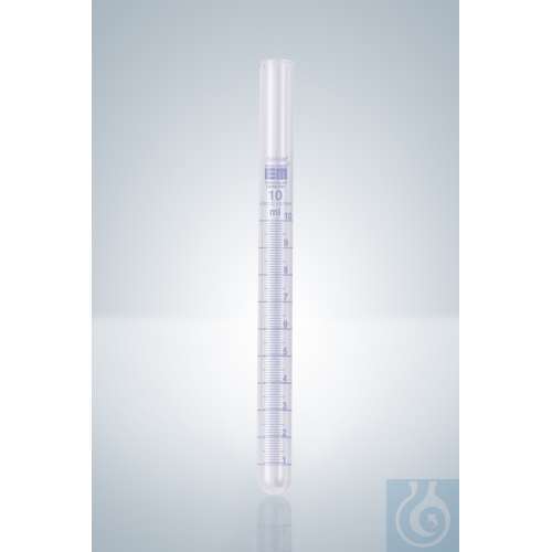 TEST TUBES, DURAN®, BLUE GRAD, 20:0,1 ML, L 205 MM, OD 17 MM