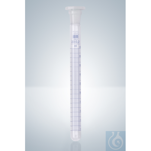 TEST TUBES, DURAN®, BLUE GRAD, 25:0,5 ML, NS 14/23, L 215 MM
