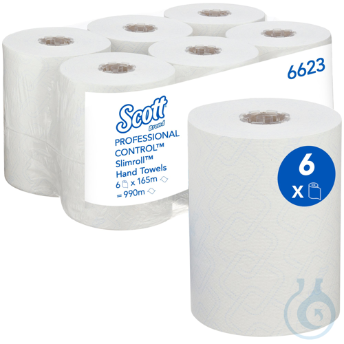Scott® Control™ Handtücher - Rolle / Weiß Lagen: 1 Größe: 165,00 m x 19,80 cm