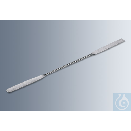 Micro spatula, double blade, length 150 mm,