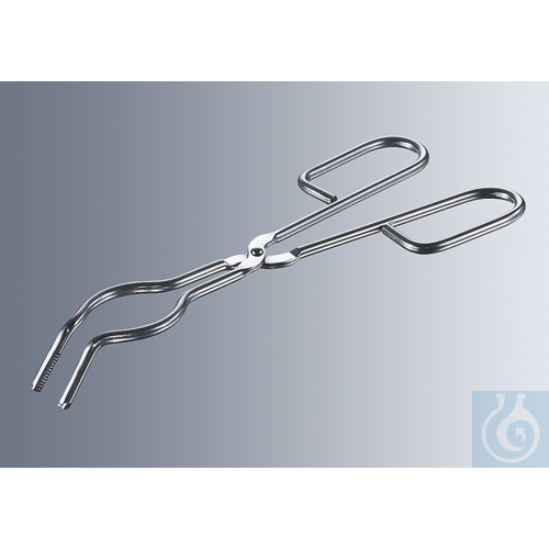 Crucible tongs, 400 mm length,