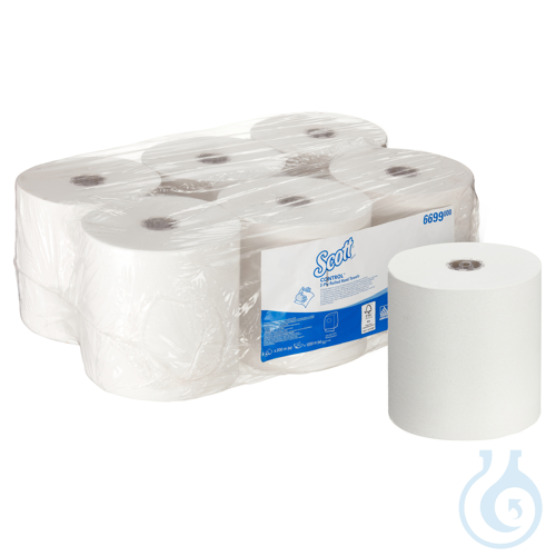 Scott® Control™ Handtücher - Rolle / Weiß Lagen: 2 Größe: 200,00 m x 19,80 cm