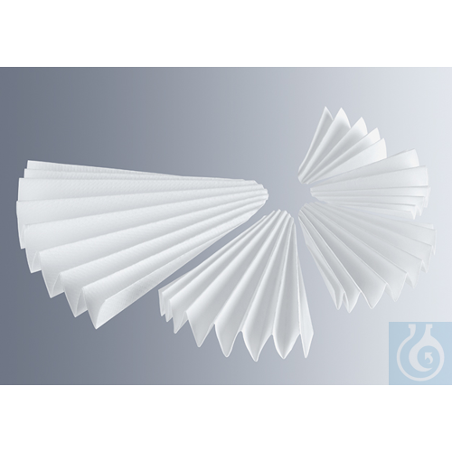 Folded paper filters Munktell grade 292, 320 mm Ø