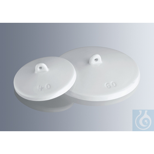 Lids for crucibles of 30 mm diameter,