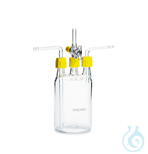 Tube long, glass, for Woulff's bottle