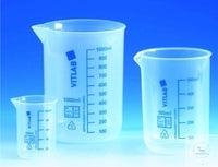 Griffin beakers 10 ml PP transparent