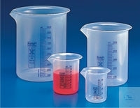 Measuring beaker Griffin PP 500ml blue graduated