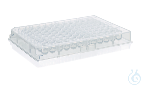 Microplate, PP, 96-well, non-sterile, U-bottom, 300 µl, 10 bags of 10 pl.
