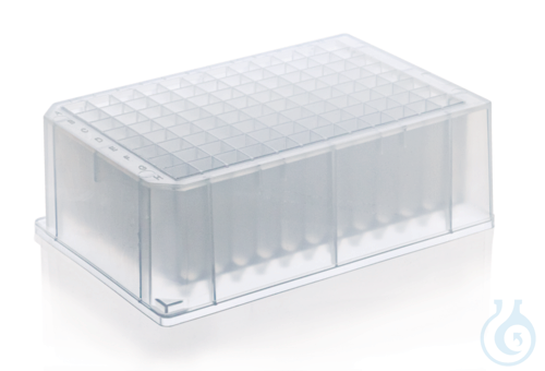 Deep well plate, 96-well, stackable, 2,2 ml PP V-bottom non-sterile 30 pcs.