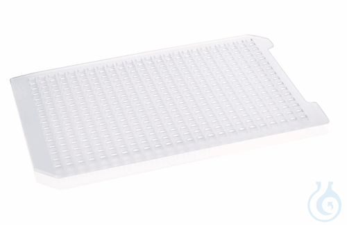 Cover mat for deep-well plates, f. 0,3 ml 384-well, silicone, pack of 50
