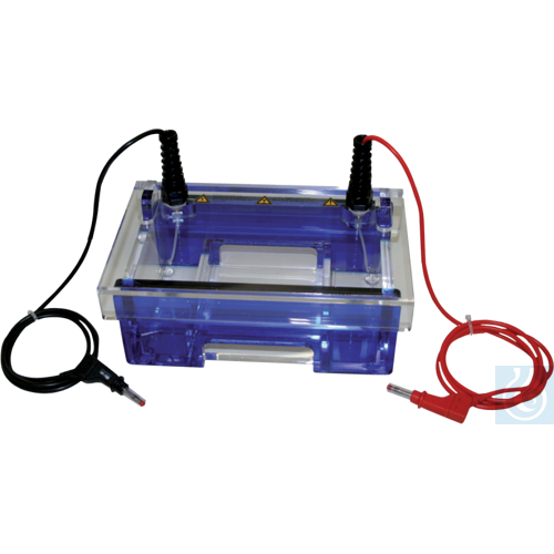 neoChoice Elektrophoresekammer Mini horizontal für Gelgröße 81 x 100 mm + 81 x 7