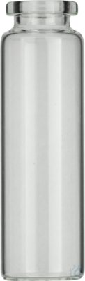 Vial N20-20, CR, c, 23.25x75.5, fl., DIN