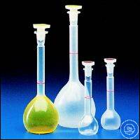 Volumetric flasks 25ml narrow neck PP