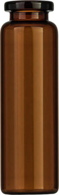 Vial N20-20, CR, a, 23.25x75.5, fl., DIN