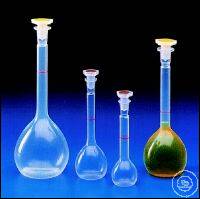 Volumetric flask 500ml narrow neck PMP