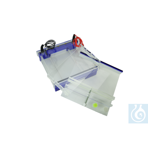 neoChoice Elektrophoresekammer Maxi-wide horizontal für Gelgröße 239 x 145 mm