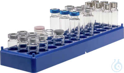 Rack f. HS vials N18 + N20, 36 pos.