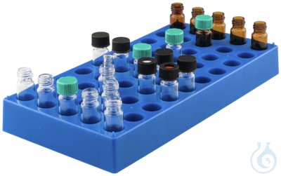 Rack f. vials N13, 50 pos.