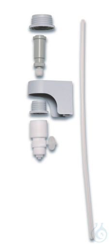 Filling tube for nominal volume 25 ml, 50 ml, 100 ml, length 1.5 m, FEP, for Dru