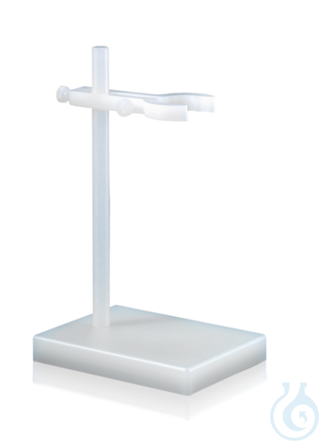 Bottle stand PP Dispensette + Titrette, support rod 325 mm base pl.220x160 mm