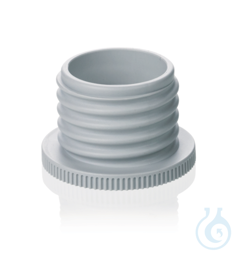 Thread adapter Disp./Titrette/seripettor, PP out. thr. GL 32, bottle thr. GL 24-