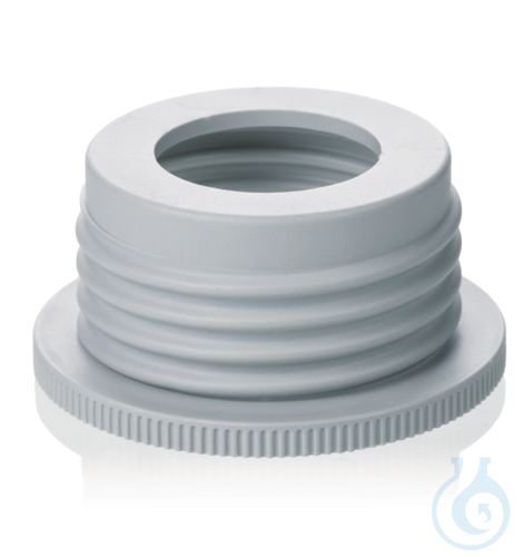 Thread adapter Disp./Titrette/seripettor, PP out.thread GL 45 f.bottle thr. GL 3
