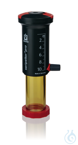 Pump assembly for seripettor® pro, 10 ml, PPO/PEI, with Hastalloy spring
